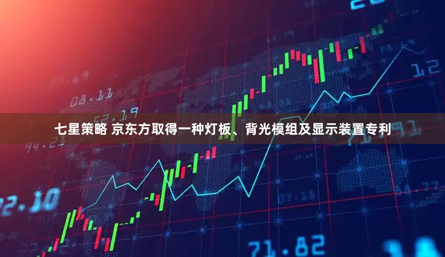 七星策略 京东方取得一种灯板、背光模组及显示装置专利