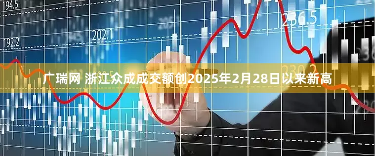 广瑞网 浙江众成成交额创2025年2月28日以来新高